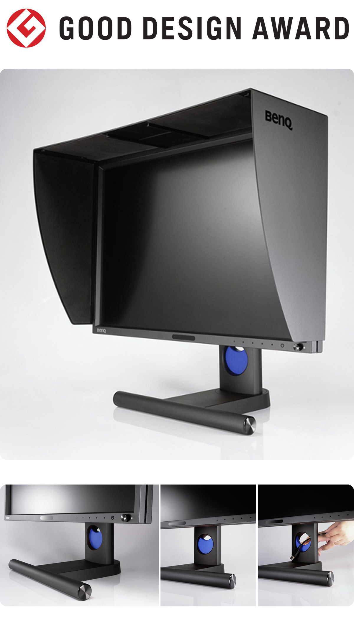 【日本】明基BenQ PG系列专业显示器获颁2012年度G-Mark设计大奖（GOOD DESIGN AWARD 2012）