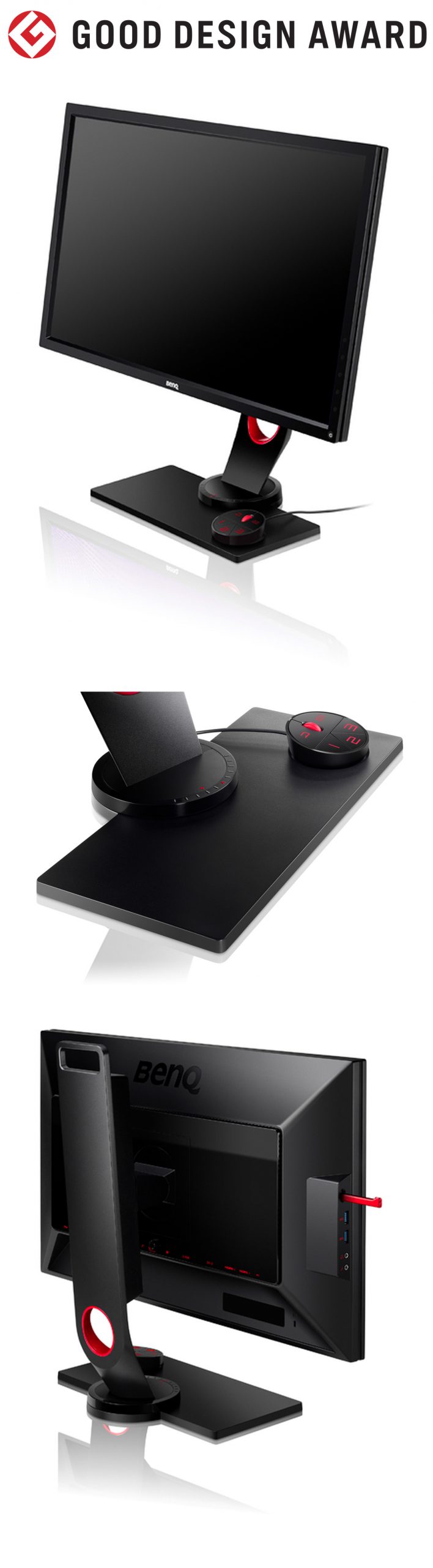 【日本】明基BenQ XL30系列游戏显示器获颁2015年度G-Mark设计大奖（GOOD DESIGN AWARD 2015）