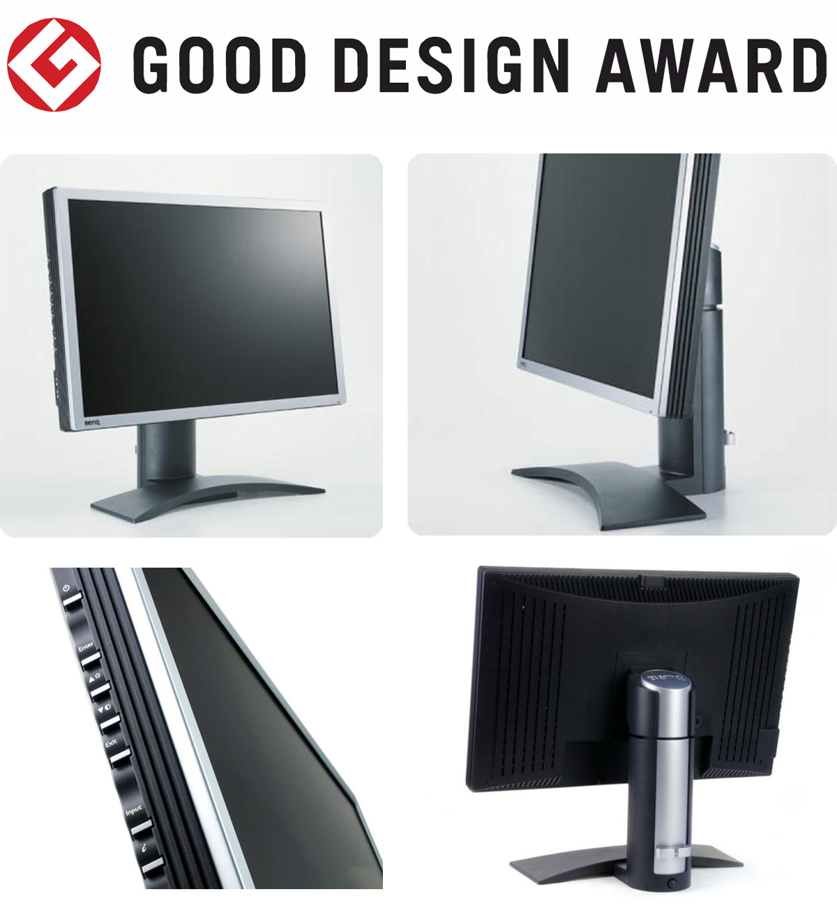 【日本】明基BenQ液晶显示器FP231W获颁2004年度G-Mark设计大奖（GOOD DESIGN AWARD 2004）