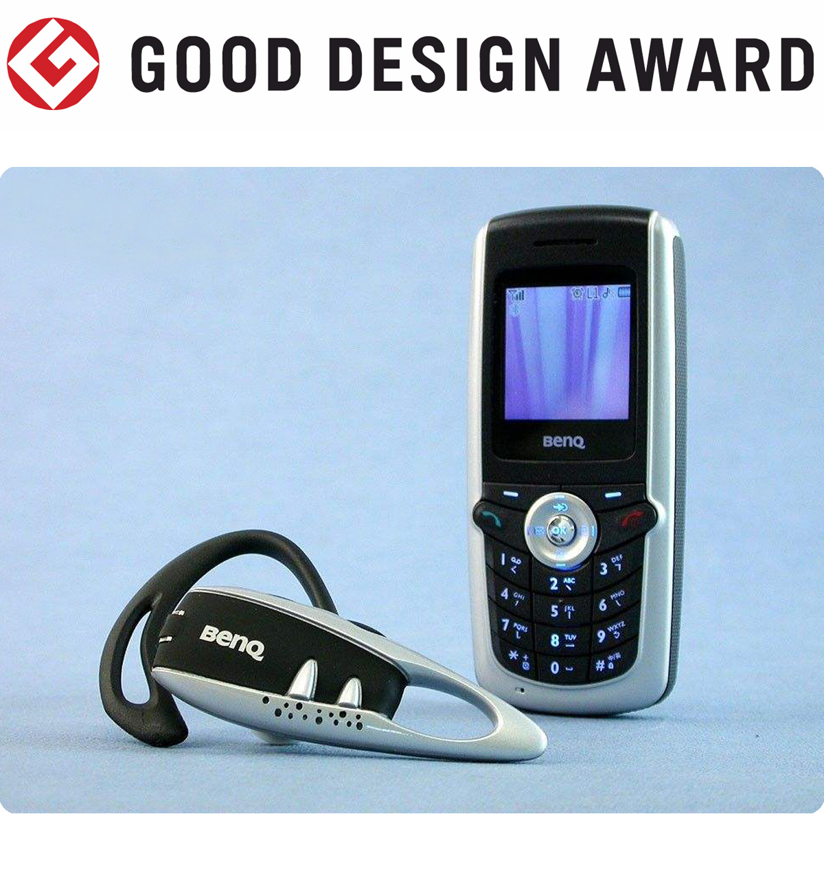 【日本】明基BenQ蓝牙手机M315获颁2005年度G-Mark设计大奖（GOOD DESIGN AWARD 2005）