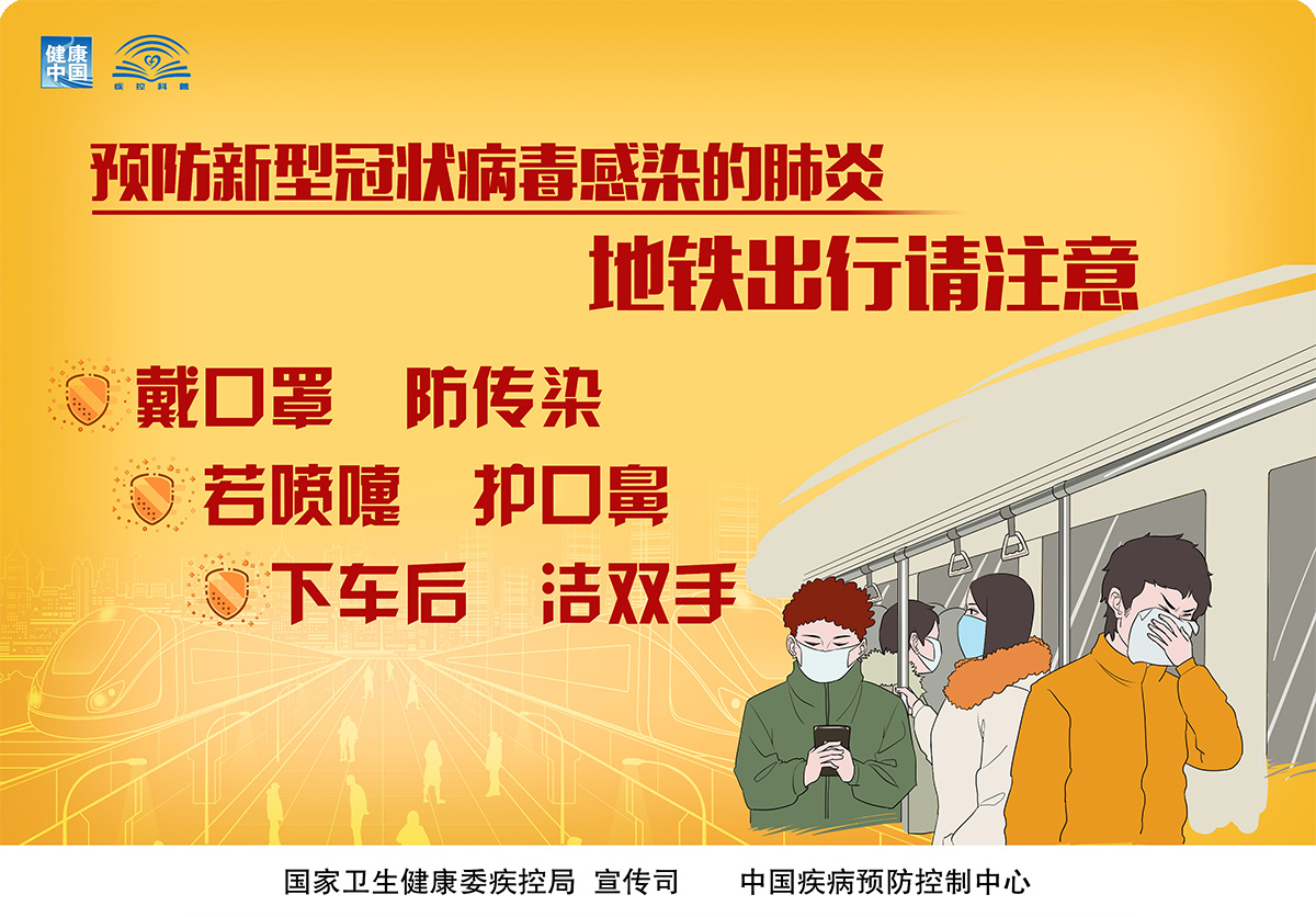 《预防新型冠状病毒感染的肺炎 请您注意》系列海报