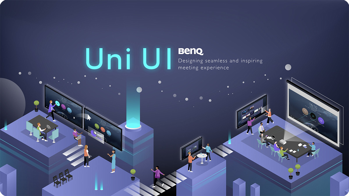 【德国】明基BenQ Uni UI应用软件 | 获颁2020 iF Design Award设计大奖