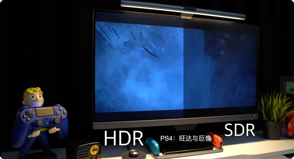 游戏宅男拥有了第一台HDR显示器，明基EW2780Q深度开箱体验